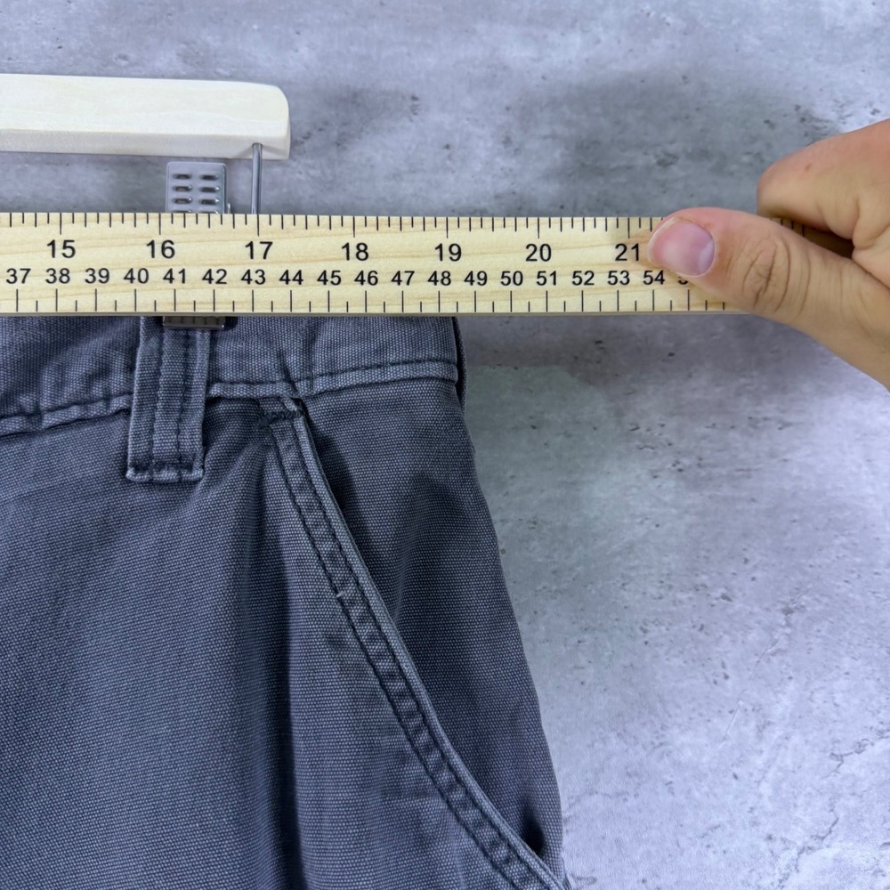 modern carhartt double knee pants washed mens 42x32 - Picture 7 of 9